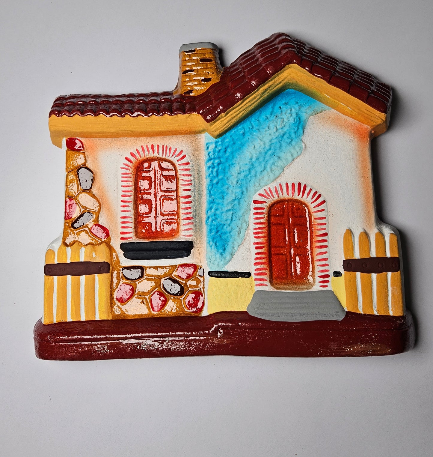 Fachadas de casas en barro Pequeña