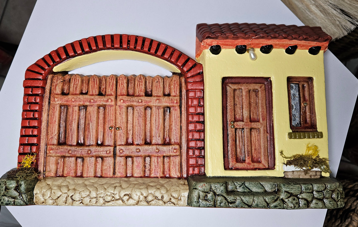 Fachadas de casa fina grande