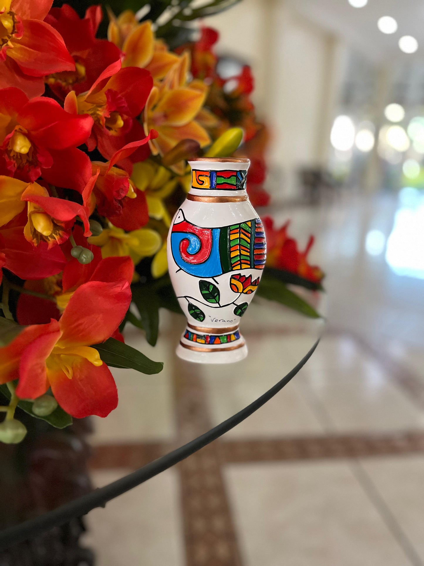 Florero verano colección Fernando Llort