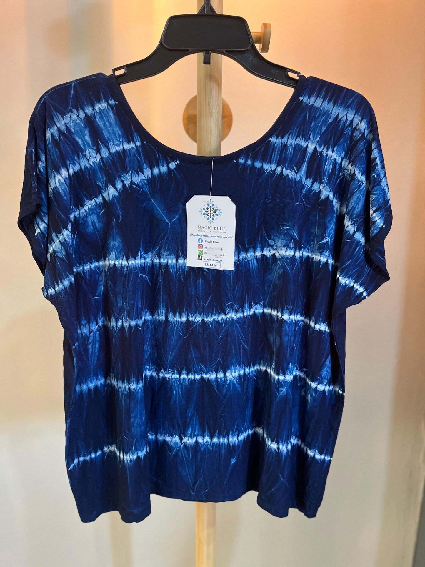Blusa azul cuello redondo Magic Blue