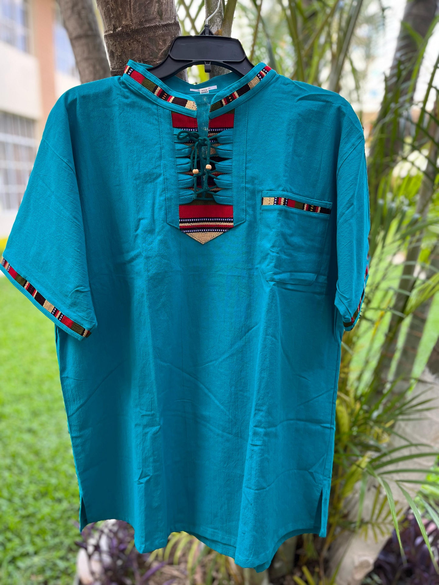Camisas típicas en manta varios colores