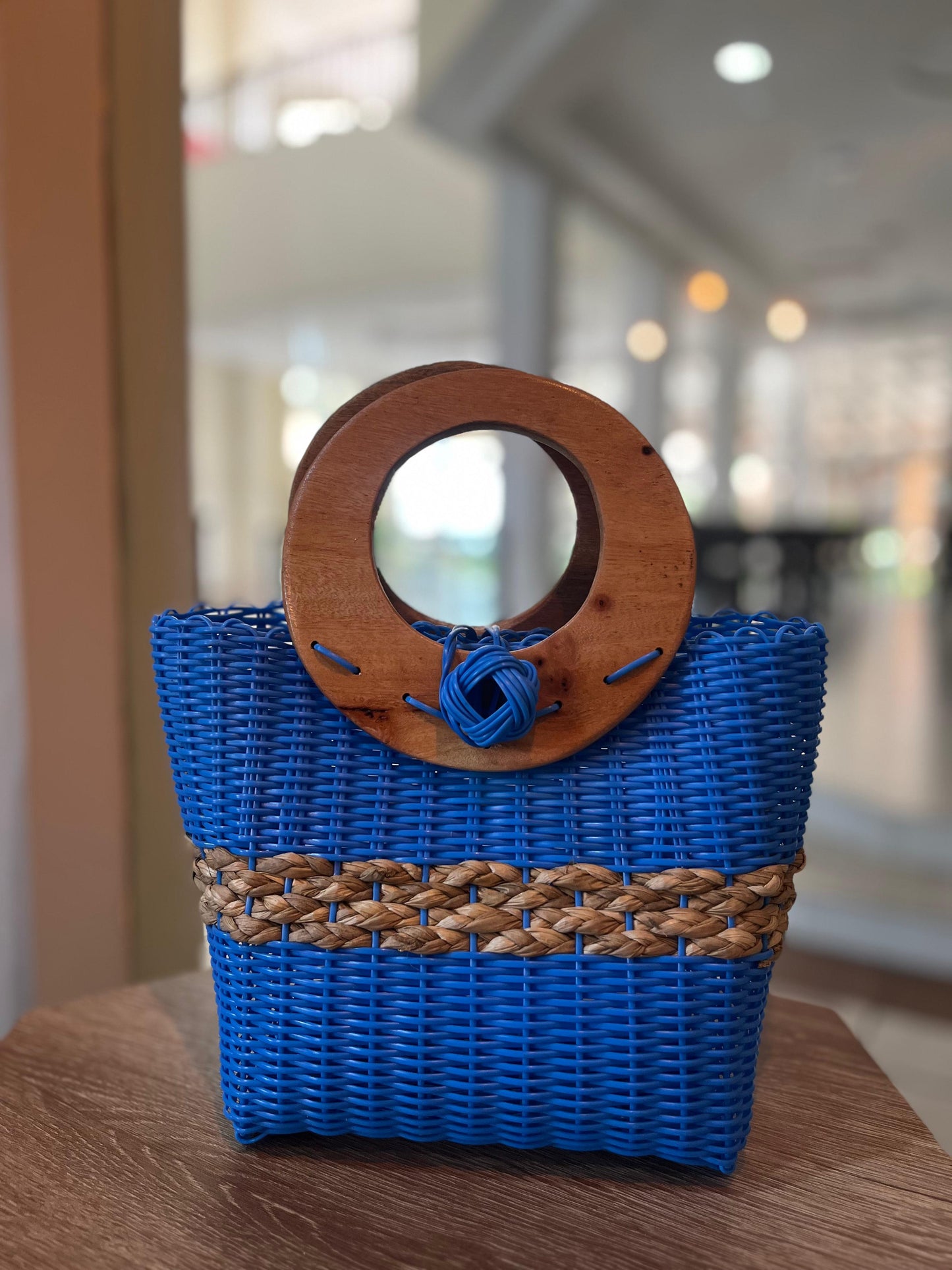 Carteras aro de madera pequeñas