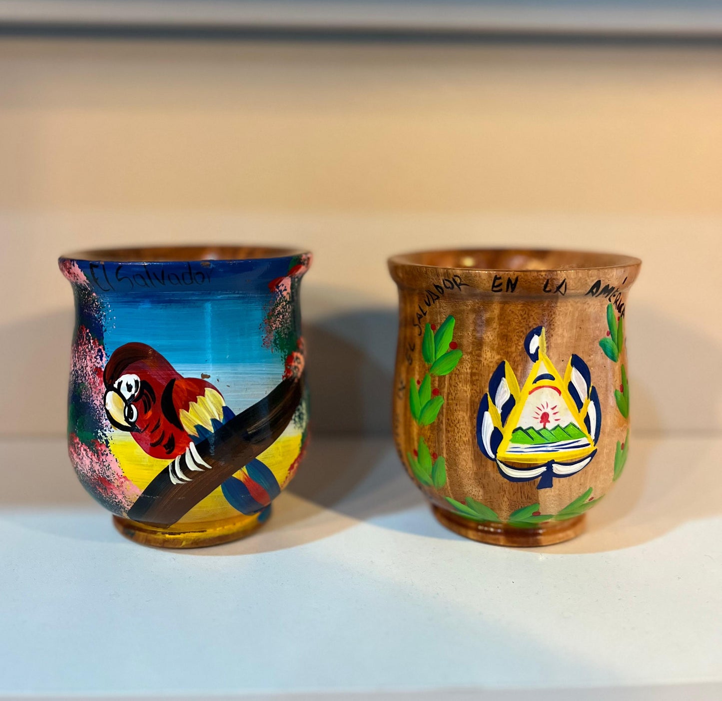 Tazas Grandes Madera