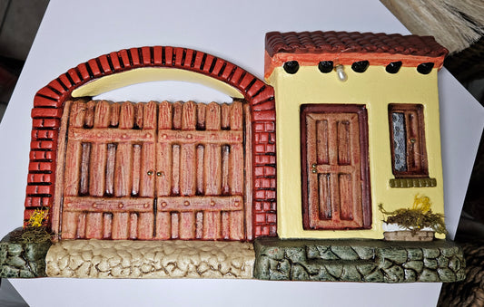 Fachadas de casa fina grande