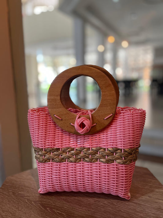 Carteras aro de madera pequeñas