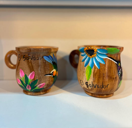 Tazas Grandes Madera